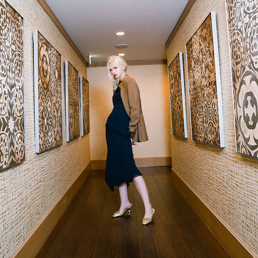 Daniella & GEMMA ONLINE STORE チェーンモチーフエコファーミュール|サンダル|ダニエラアンドジェマ公式サイト