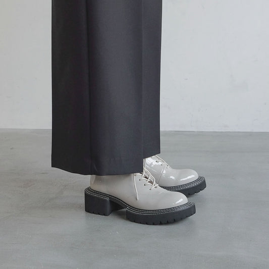 【レイン対応】アウトソールダブルステッチレースアップシューズ_GE23481