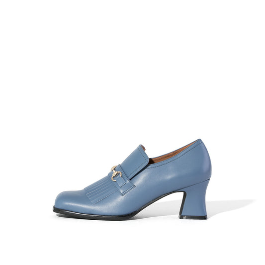 ワイドスクエアトゥローファーパンプス_GE22025