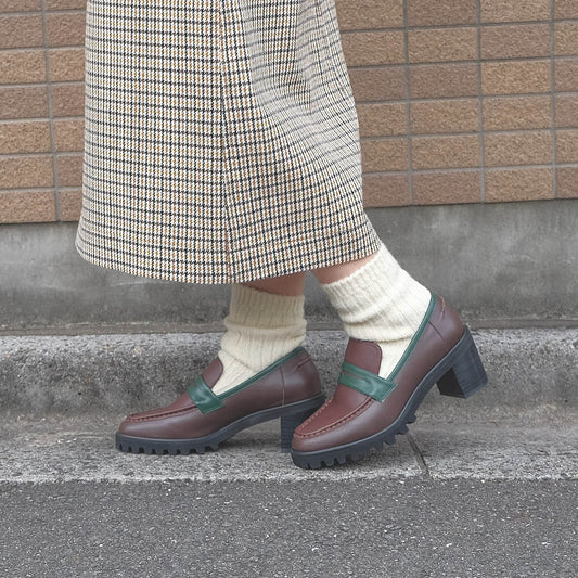 ●タイムセール●ヒールローファー_GE22431